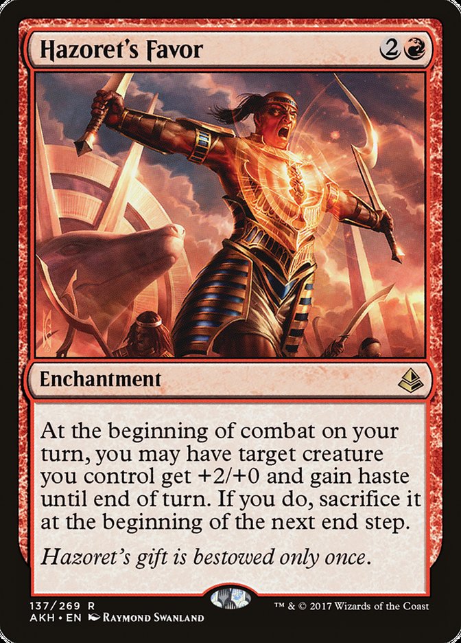 Hazoret's Favor - AKH-137-NF-STD