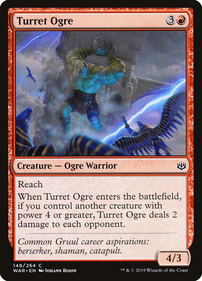 Turret Ogre - carta Magic The Gathering
