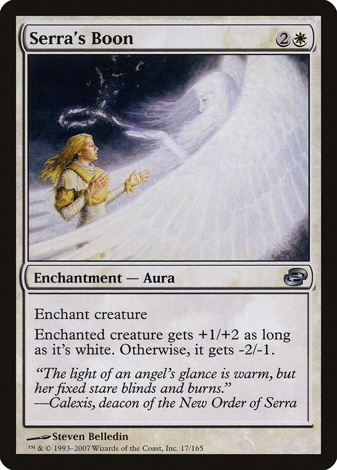 Serra's Boon - carta Magic The Gathering