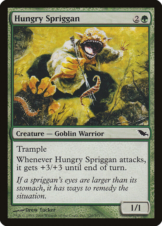 Hungry Spriggan - carta Magic The Gathering