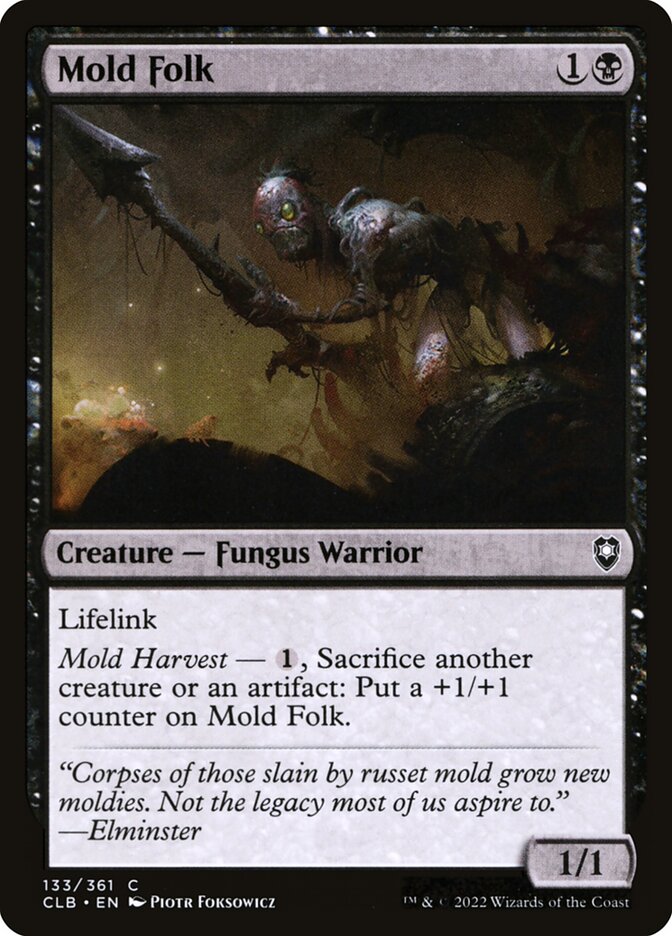 Mold Folk - carta Magic The Gathering