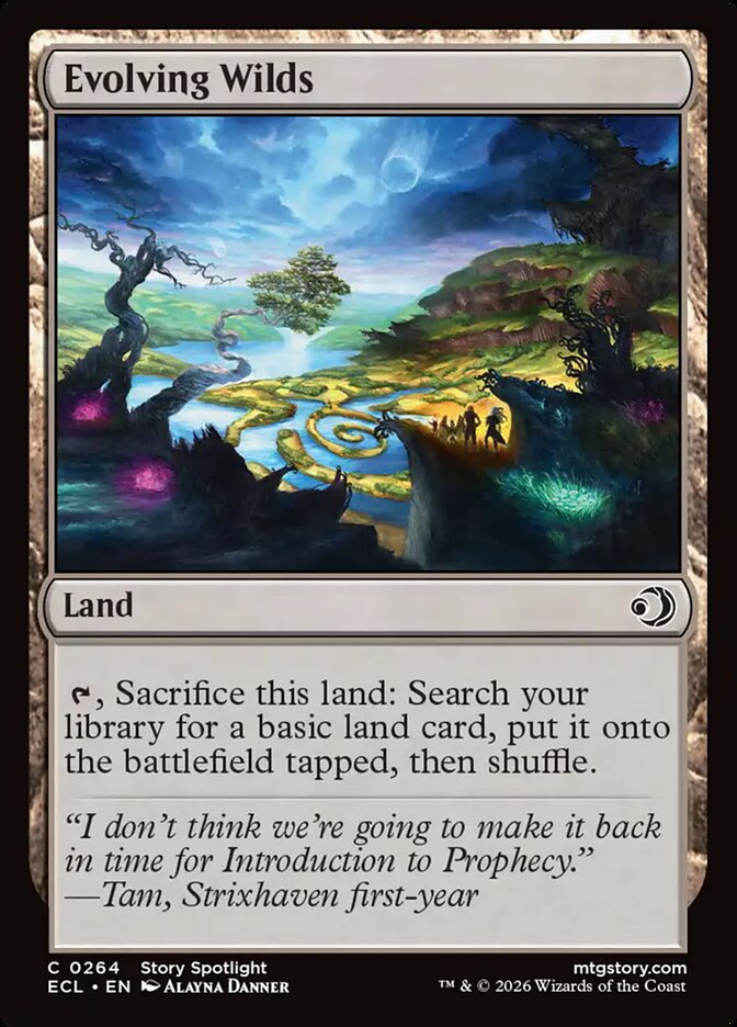 Evolving Wilds - carta Magic The Gathering