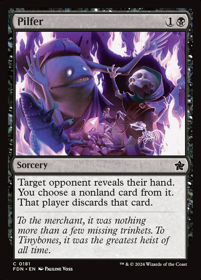 Pilfer - carta Magic The Gathering