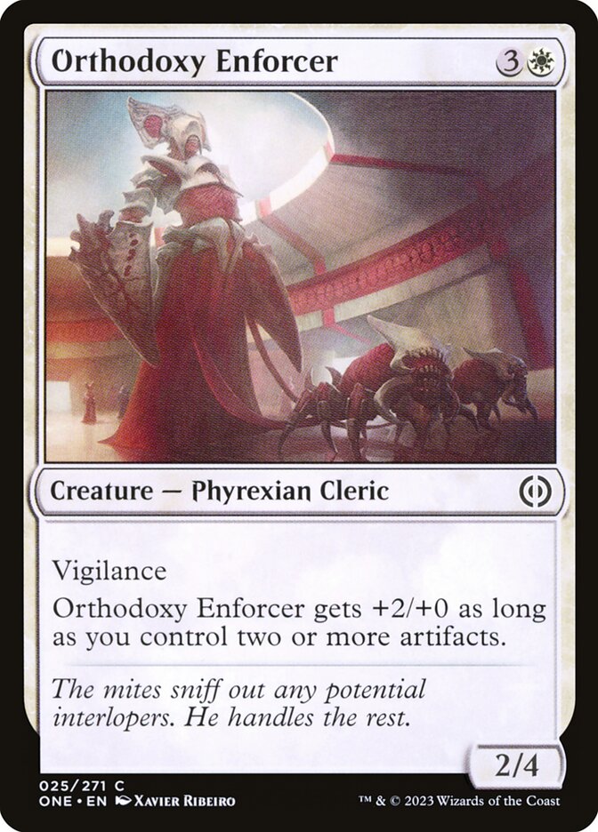 Orthodoxy Enforcer - ONE-025-F-STD