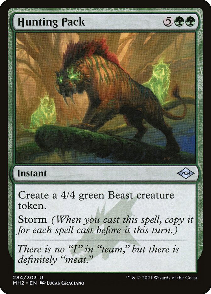 Hunting Pack - carta Magic The Gathering
