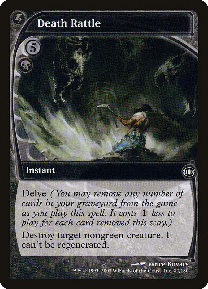 Death Rattle - carta Magic The Gathering