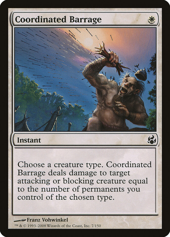 Coordinated Barrage - carta Magic The Gathering