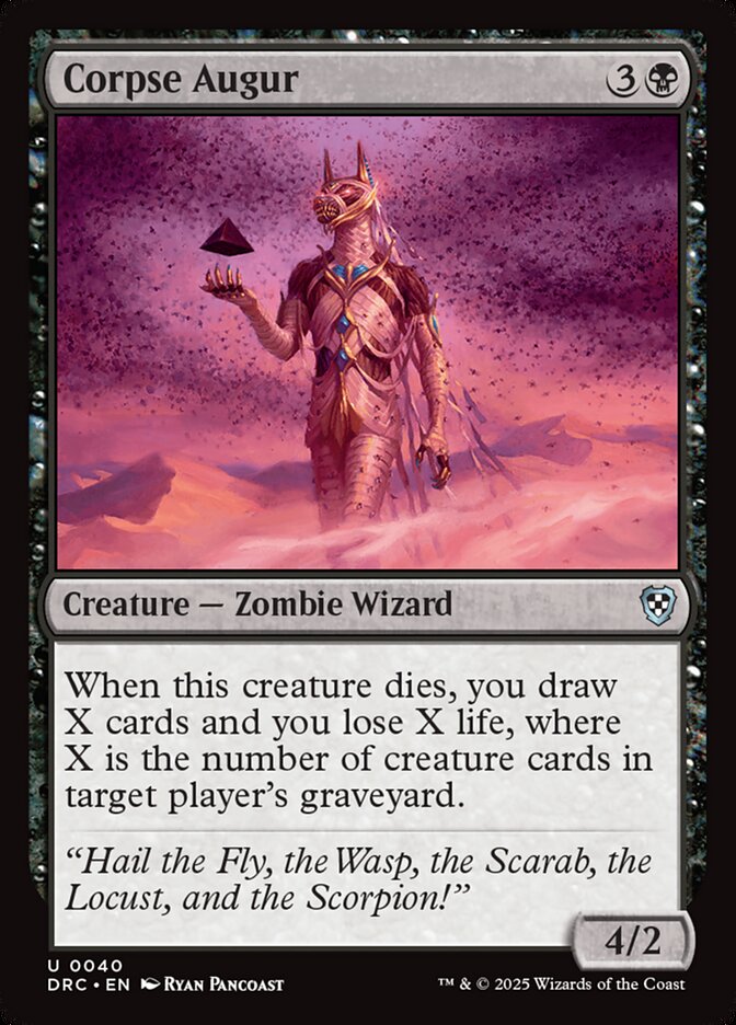 Corpse Augur - carta Magic The Gathering