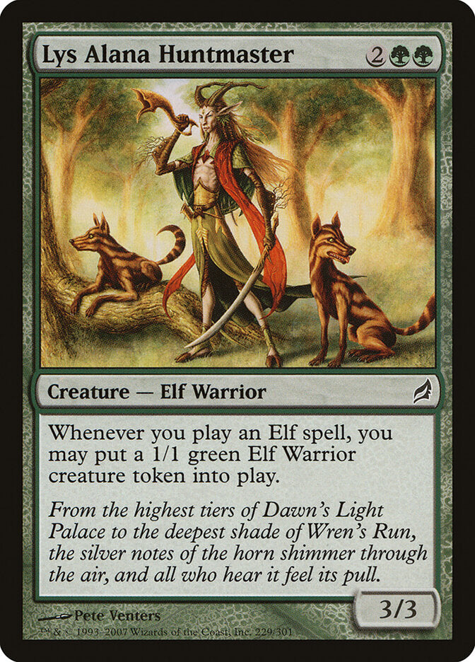Lys Alana Huntmaster - carta Magic The Gathering