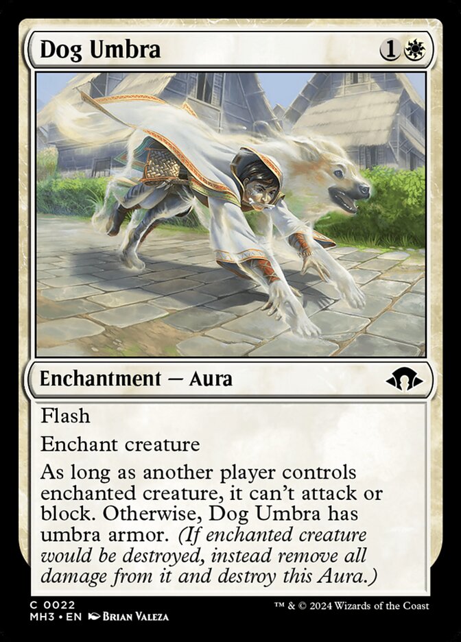 Dog Umbra - carta Magic The Gathering