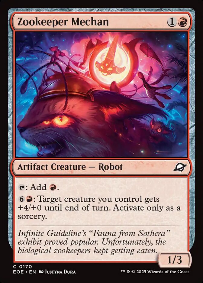 Zookeeper Mechan - carta Magic The Gathering