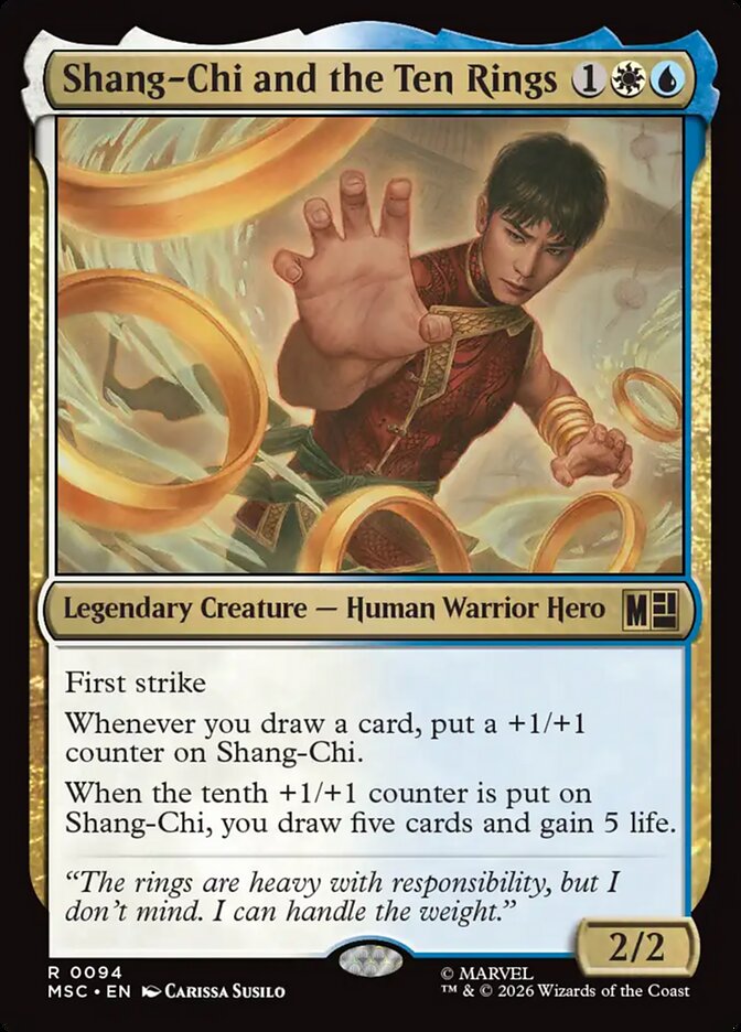 Shang-Chi and the Ten Rings - carta Magic The Gathering