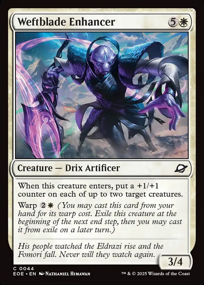 Weftblade Enhancer - carta Magic The Gathering