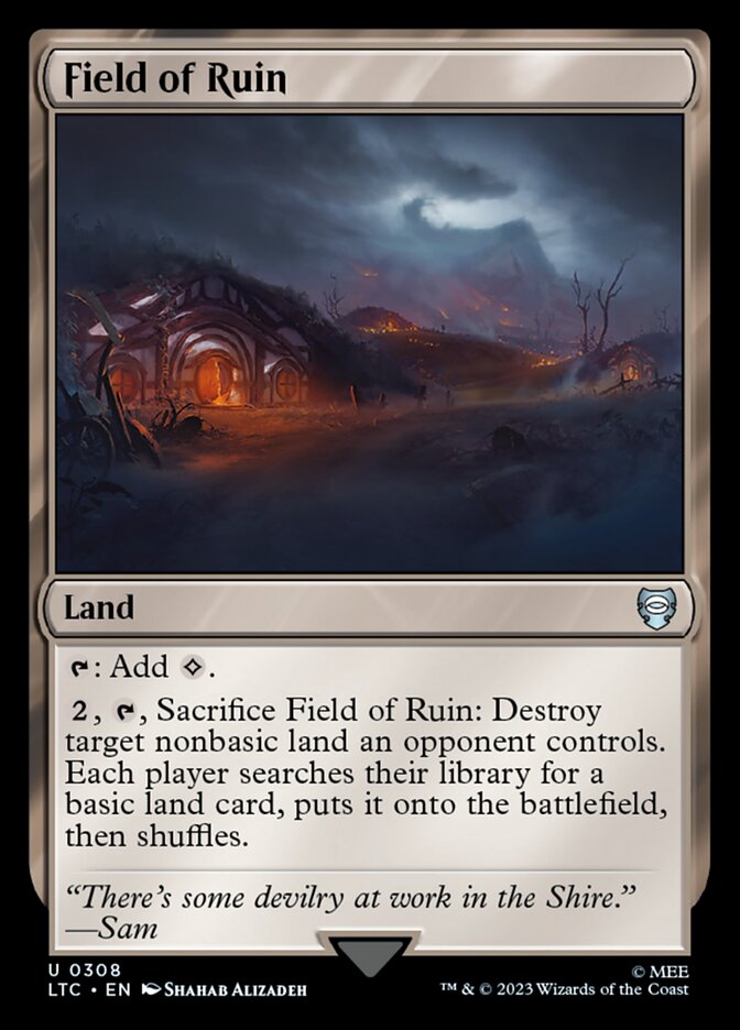 Field of Ruin - carta Magic The Gathering