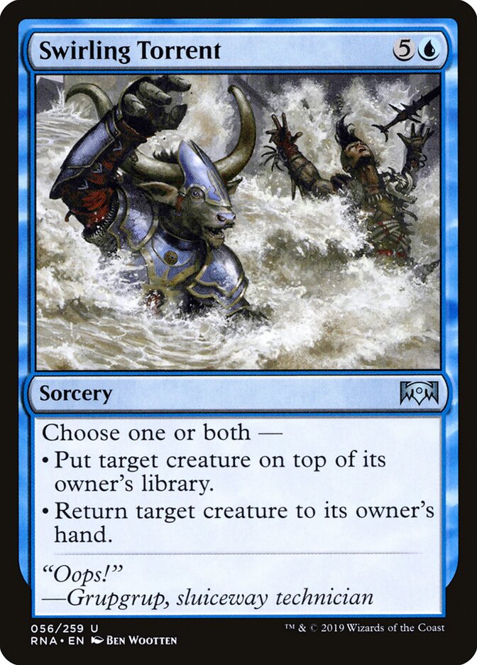 Swirling Torrent - carta Magic The Gathering
