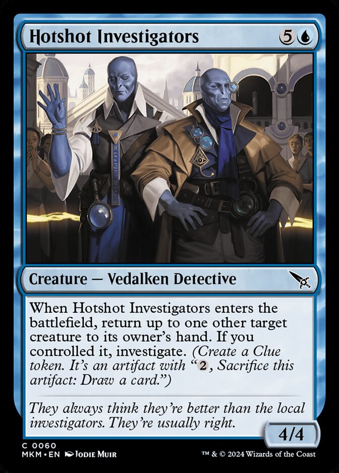 Hotshot Investigators - carta Magic The Gathering
