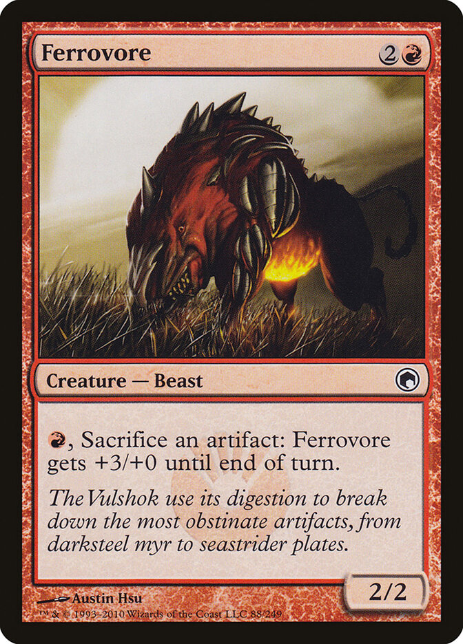 Ferrovore - carta Magic The Gathering