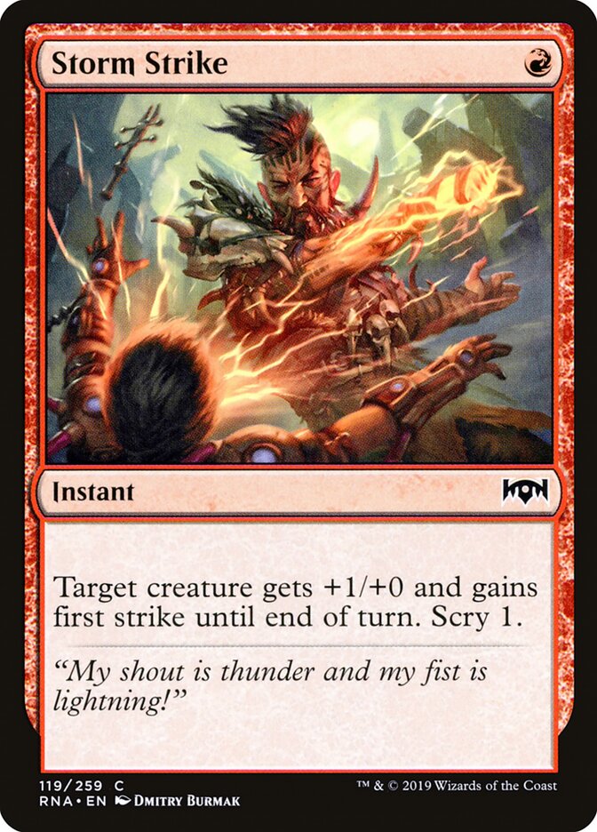 Storm Strike - carta Magic The Gathering