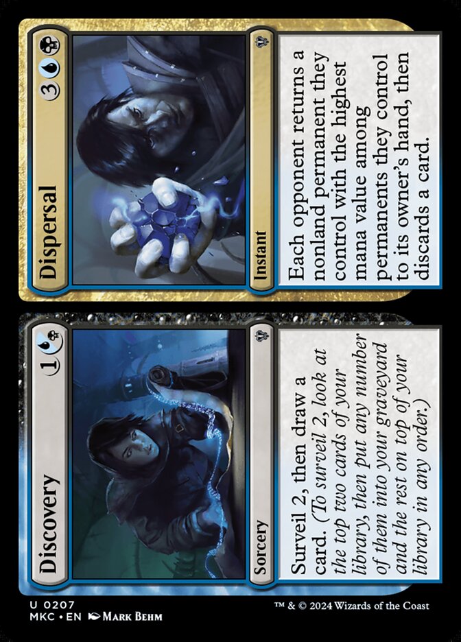 Discovery // Dispersal - carta Magic The Gathering