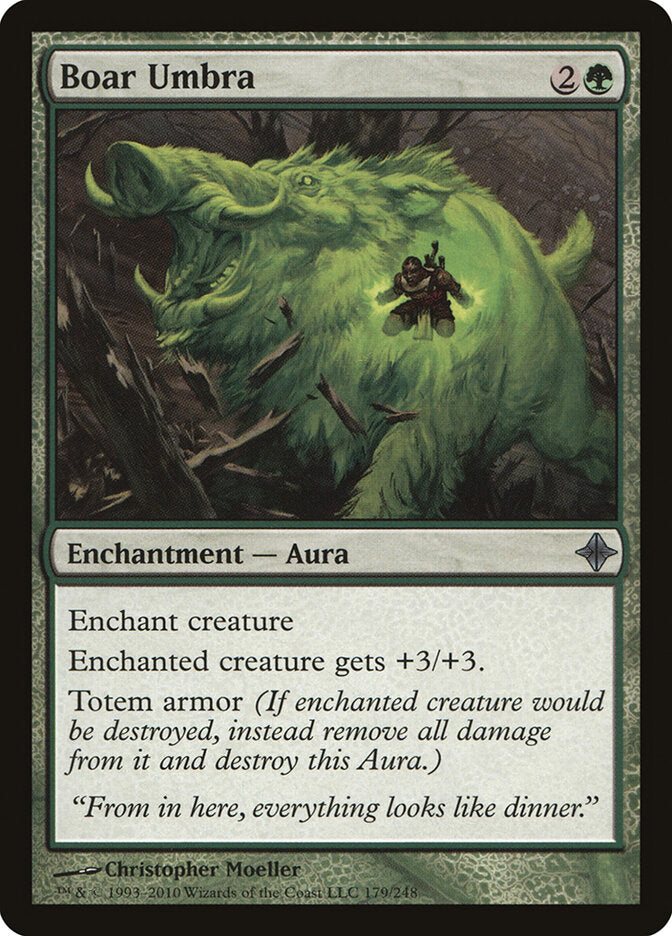 Boar Umbra - carta Magic The Gathering
