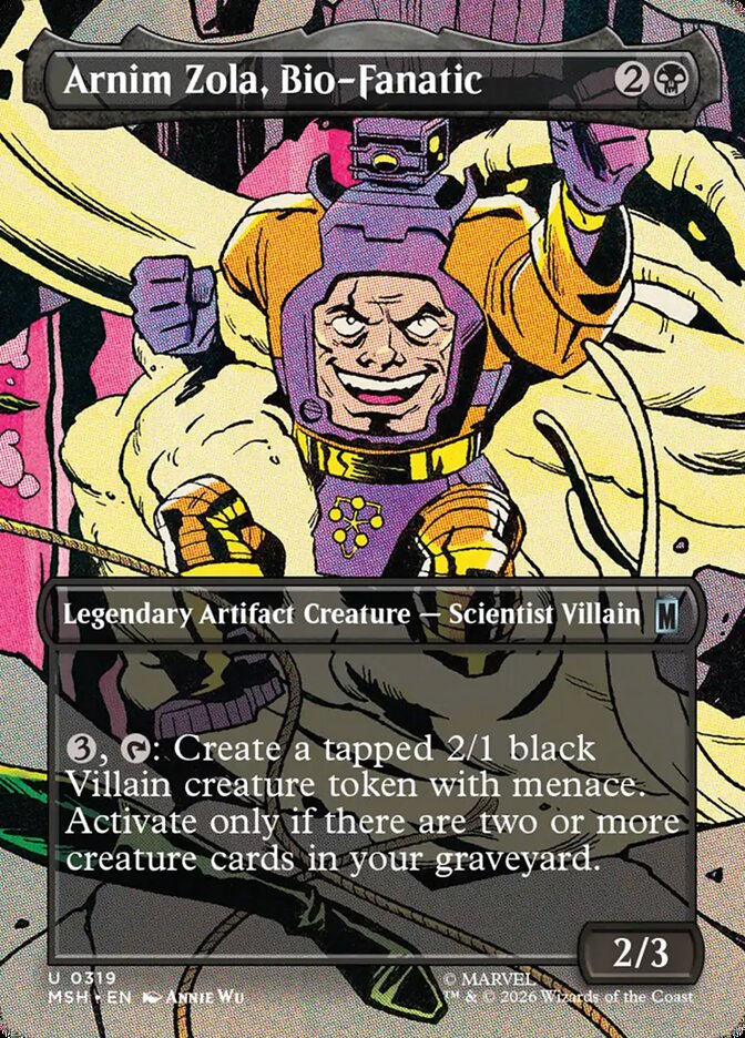 Arnim Zola, Bio-Fanatic - carta Magic The Gathering