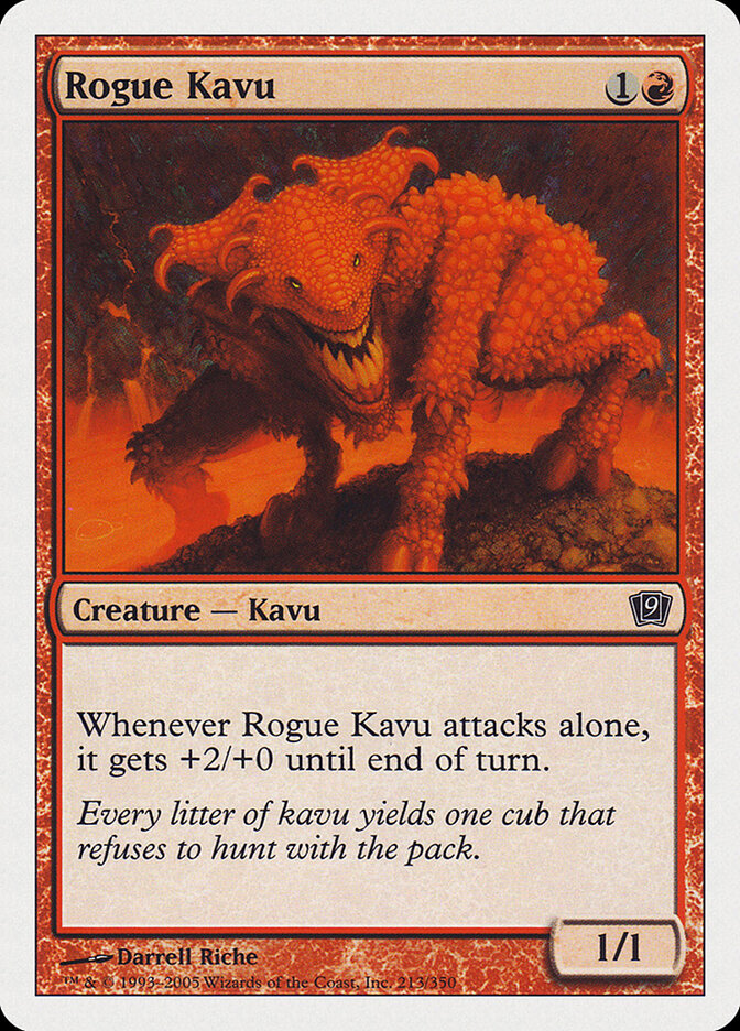 Rogue Kavu - carta Magic The Gathering
