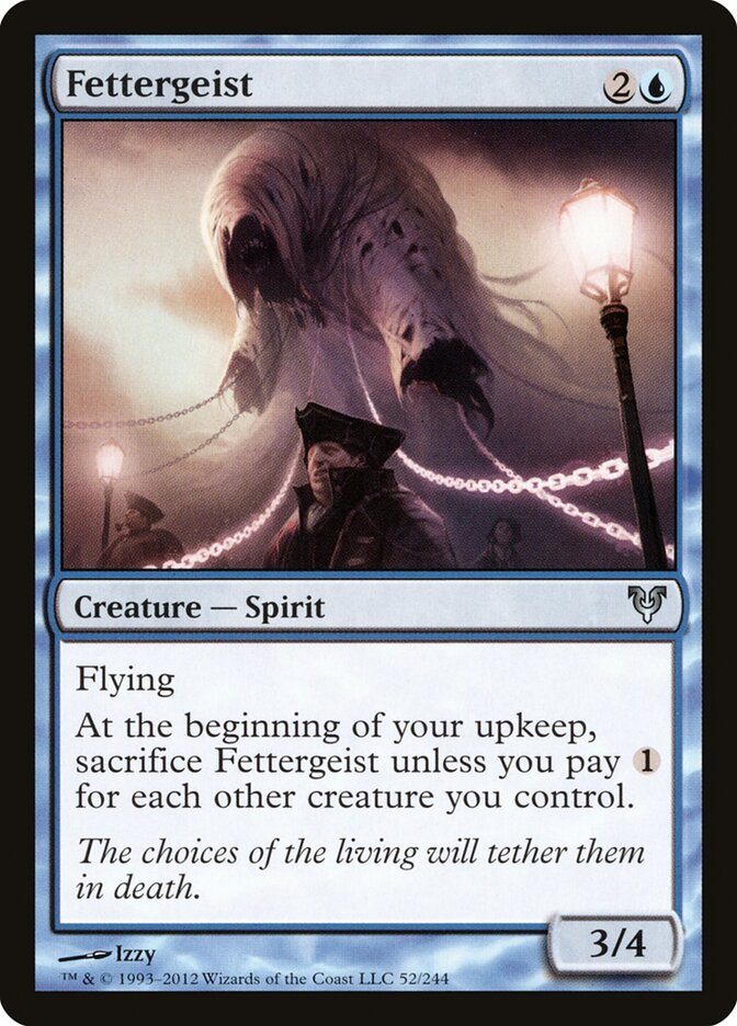 Fettergeist - carta Magic The Gathering