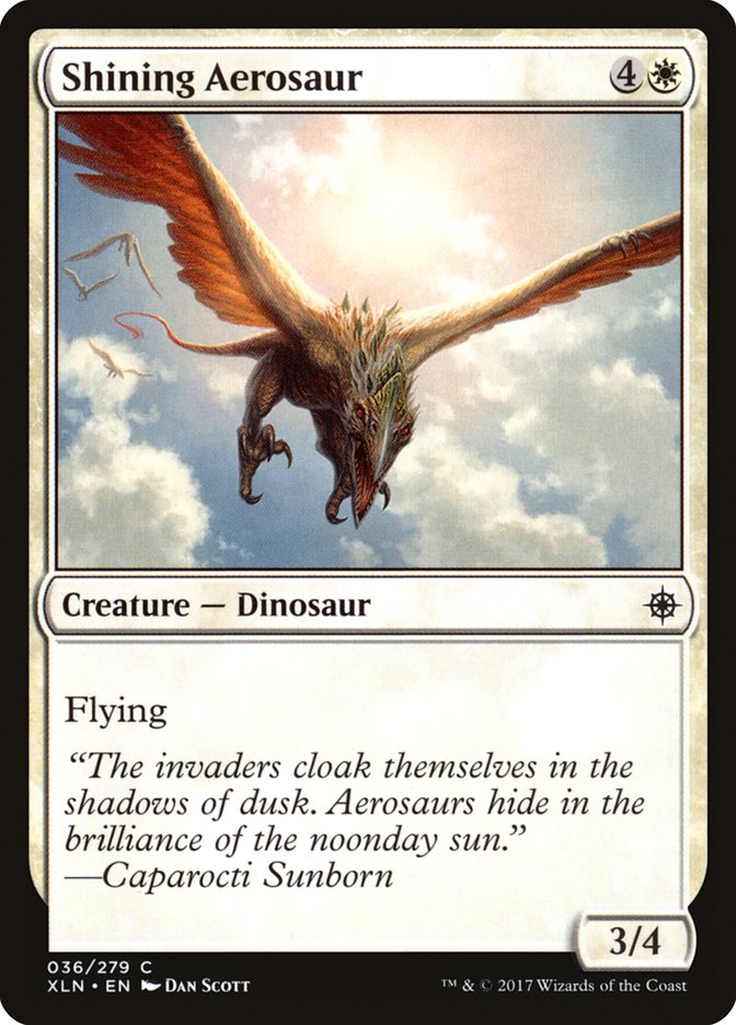 Shining Aerosaur - carta Magic The Gathering