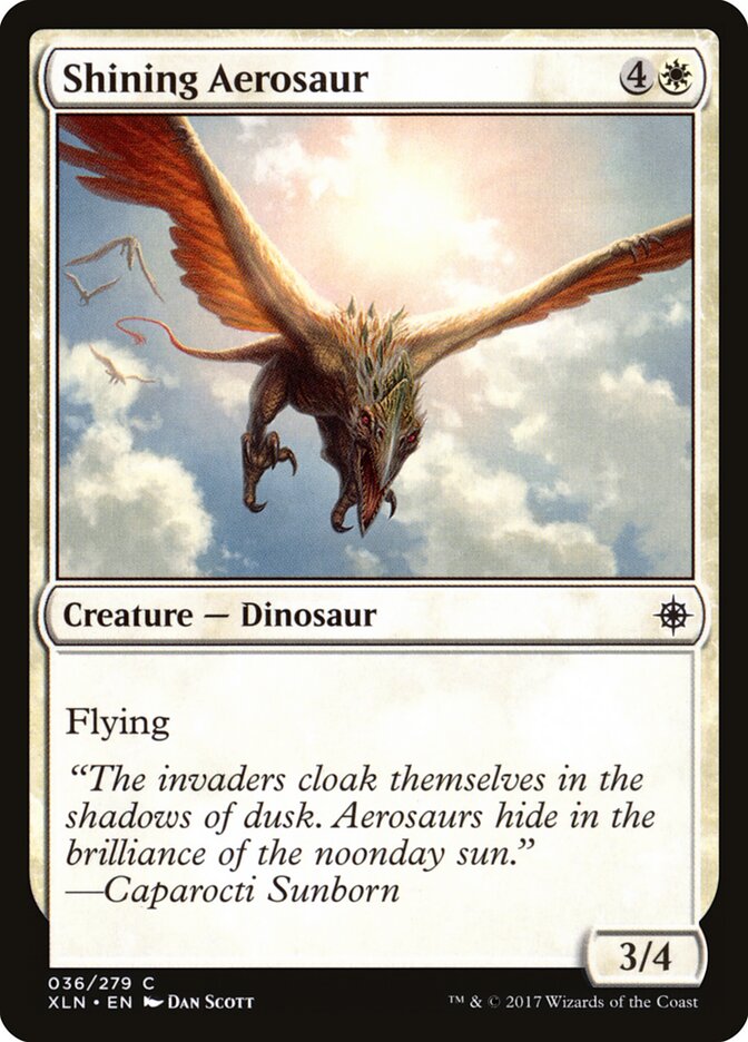 Shining Aerosaur - carta Magic The Gathering