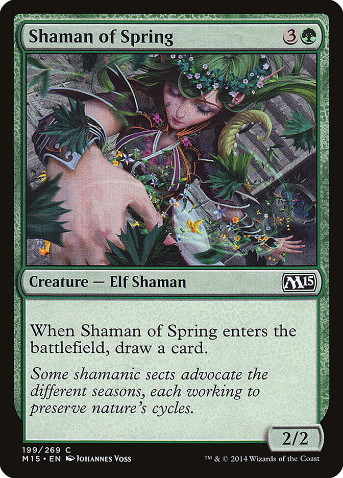 Shaman of Spring - carta Magic The Gathering