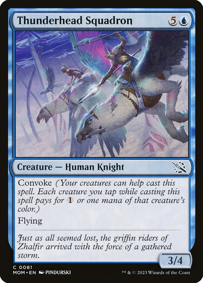 Thunderhead Squadron - carta Magic The Gathering