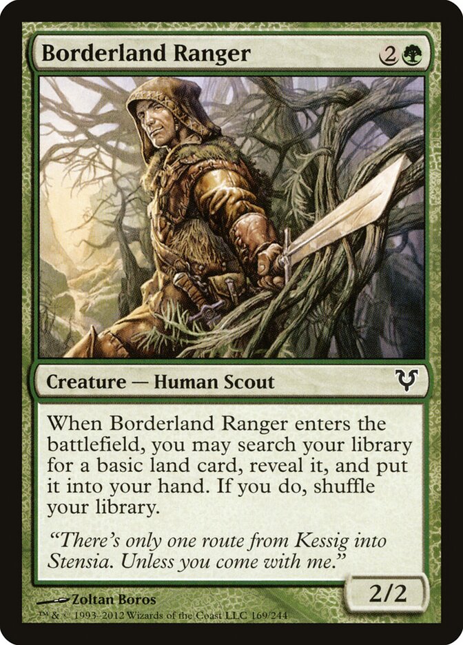 Borderland Ranger - carta Magic The Gathering