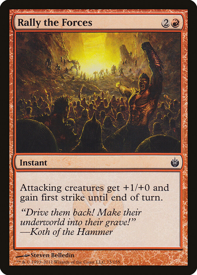 Rally the Forces - carta Magic The Gathering