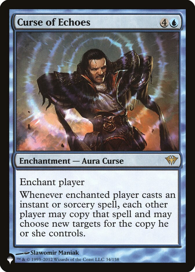 Curse of Echoes - carta Magic The Gathering