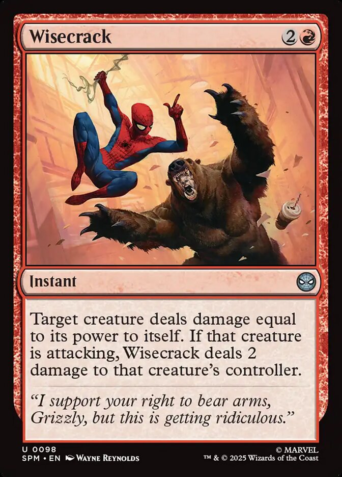 Wisecrack - carta Magic The Gathering
