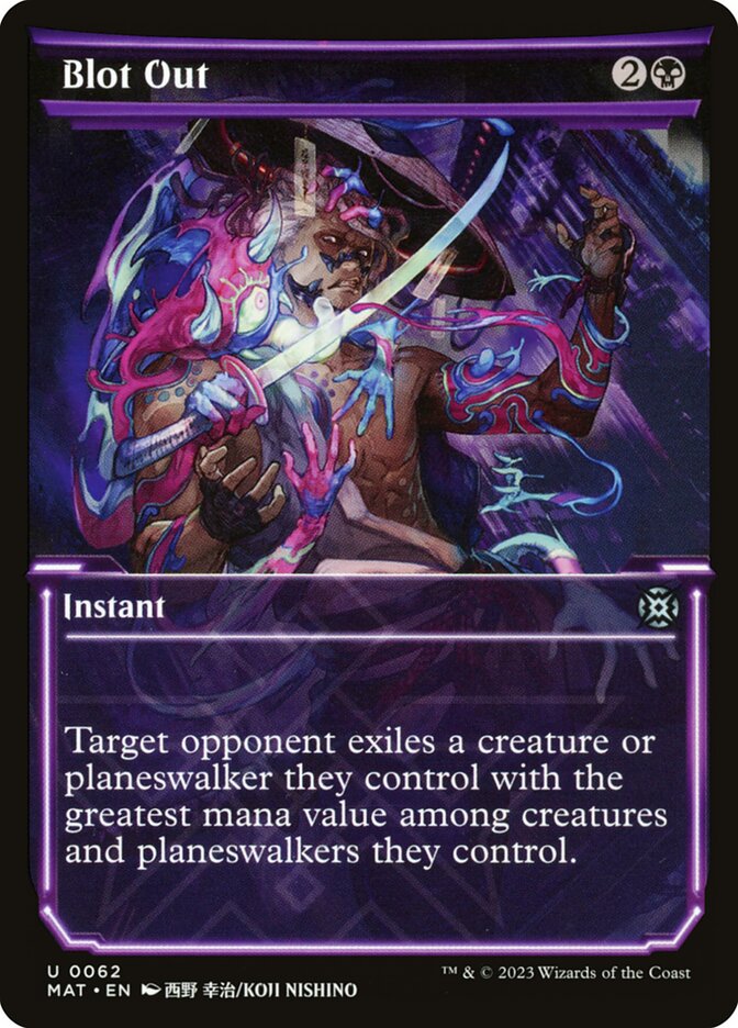 Blot Out - carta Magic The Gathering