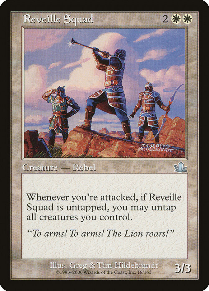 Reveille Squad - carta Magic The Gathering