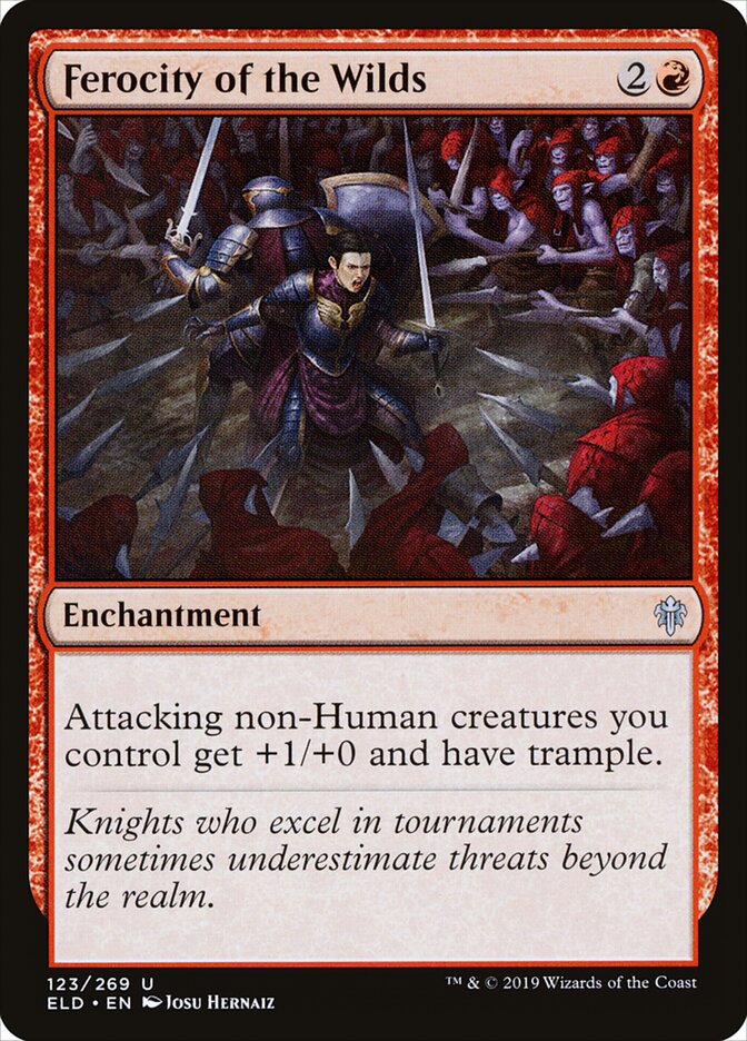 Ferocity of the Wilds - carta Magic The Gathering