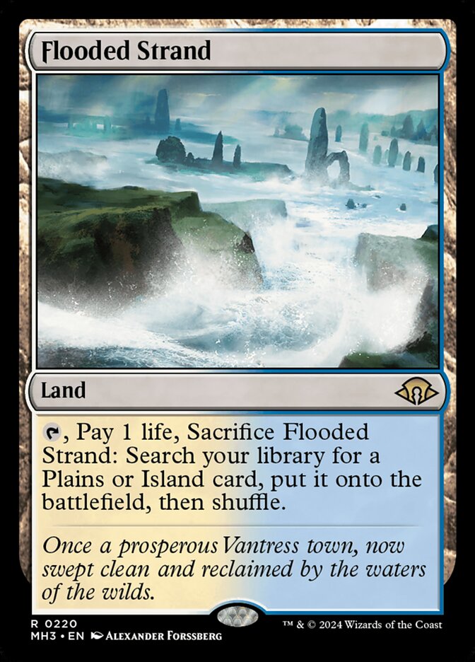 Flooded Strand - carta Magic The Gathering