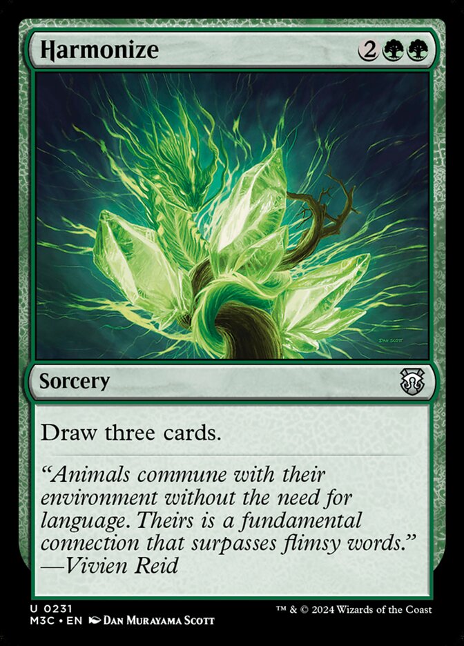 Harmonize - carta Magic The Gathering