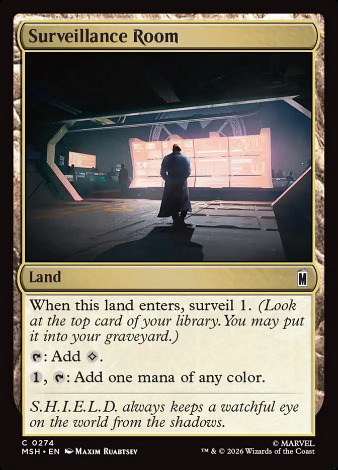 Surveillance Room - carta Magic The Gathering