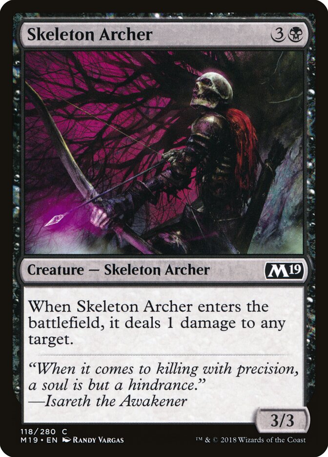 Skeleton Archer - carta Magic The Gathering