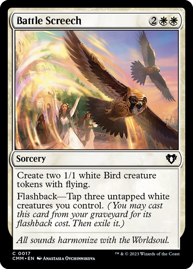Battle Screech - carta Magic The Gathering