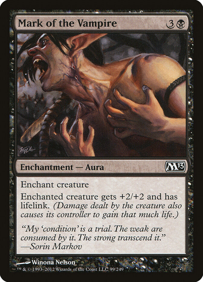 Mark of the Vampire - carta Magic The Gathering