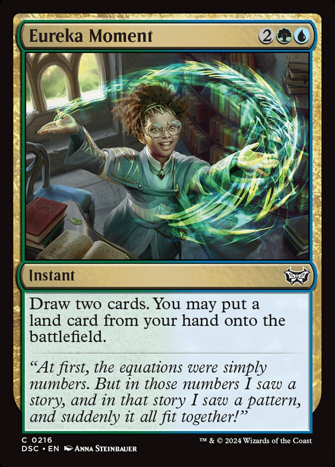 Eureka Moment - carta Magic The Gathering