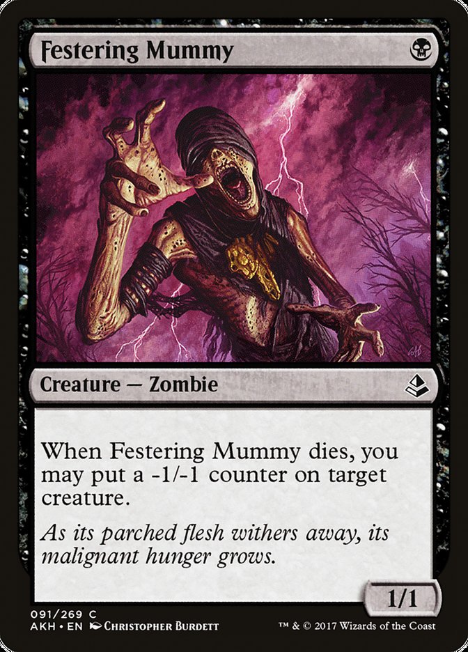 Festering Mummy - carta Magic The Gathering
