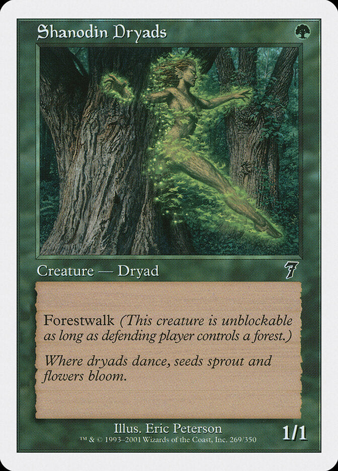 Shanodin Dryads - carta Magic The Gathering