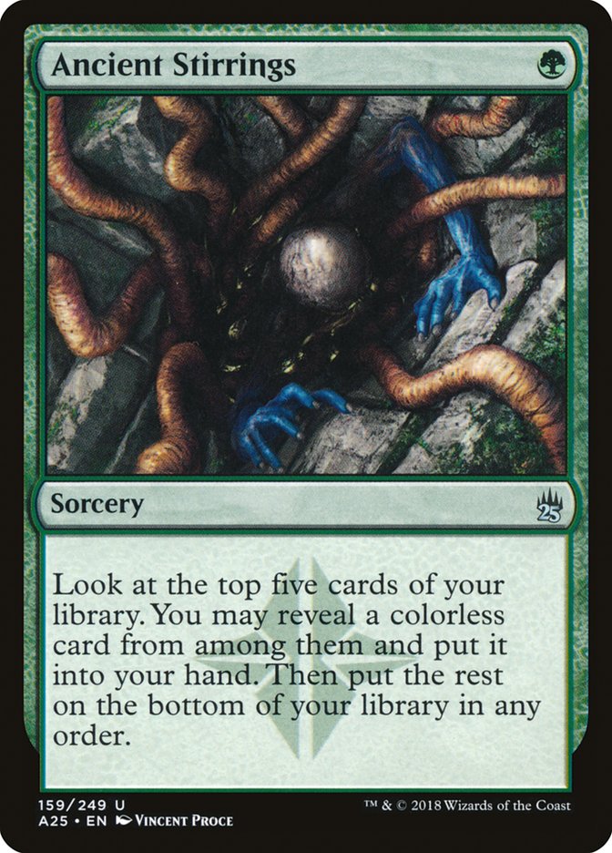 Ancient Stirrings - carta Magic The Gathering