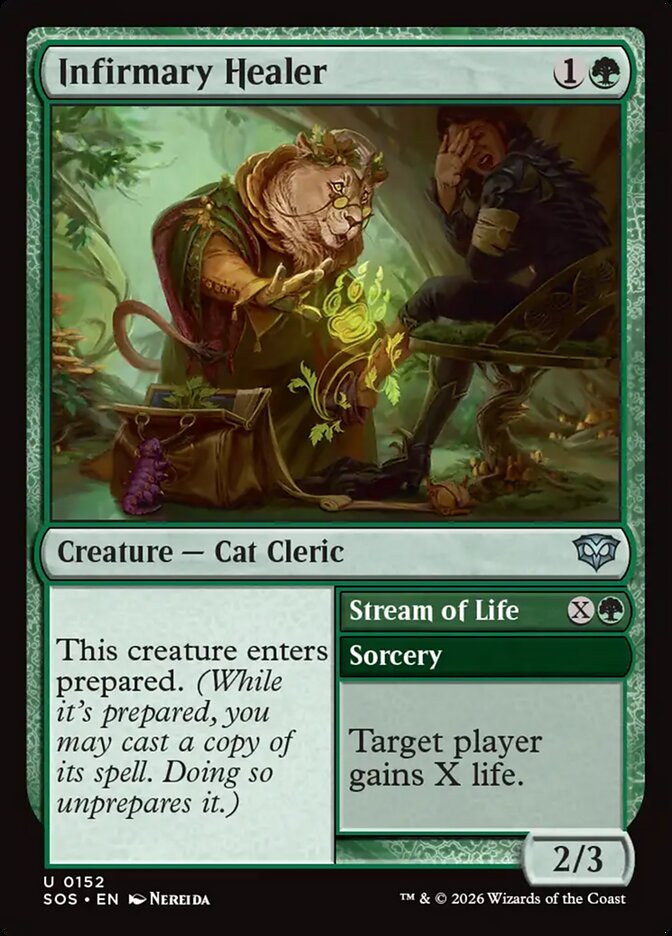 Infirmary Healer // Stream of Life - carta Magic The Gathering