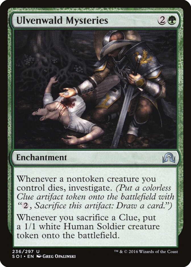 Ulvenwald Mysteries - carta Magic The Gathering
